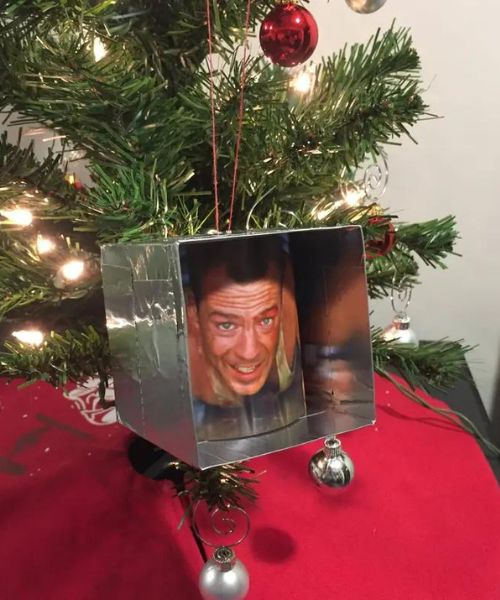 Die Hard Christmas Tree Ornament